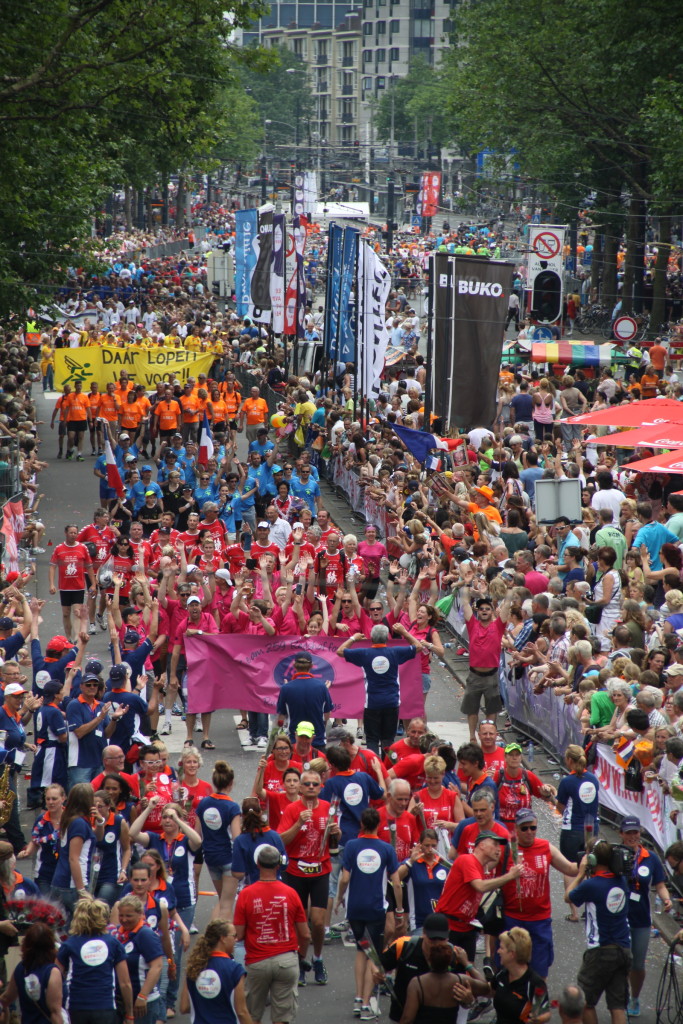 Roparun 2014 - Grand finish in Rotterdam.